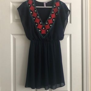 Navy blue dress